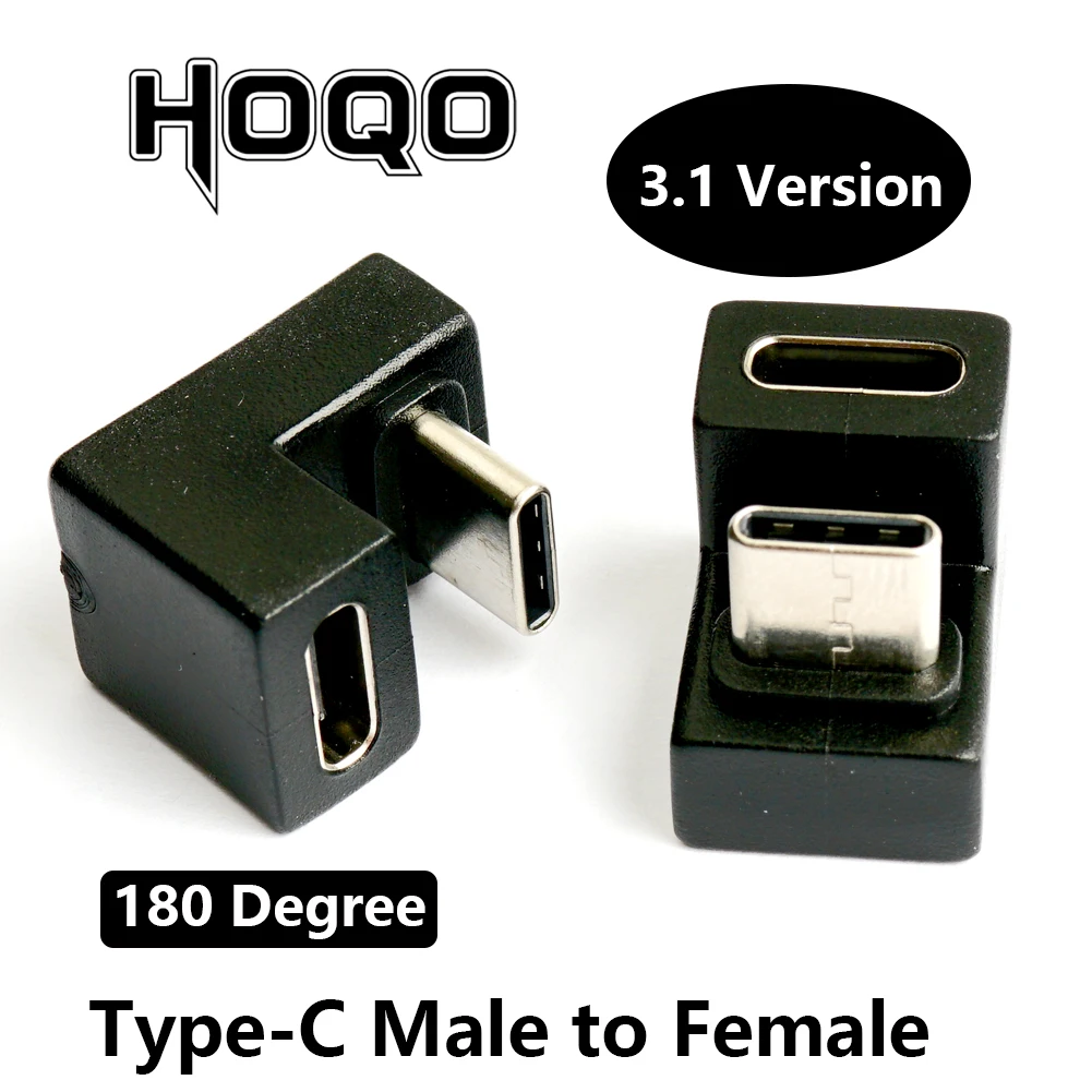 90-градусный Переходник USB 3.1 Type C мама в A B адаптер Папа-мама OTG usb 3 0 переходник type c