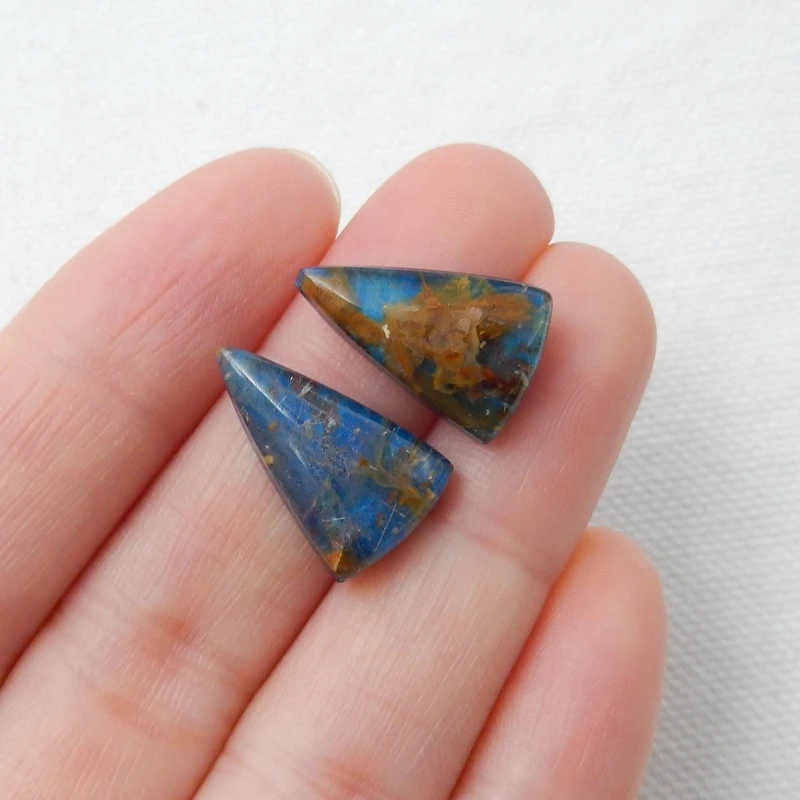 Натуральные камни Хризоколла и золото Rutilated Quartz intasia gember Cabochon аксессуары для