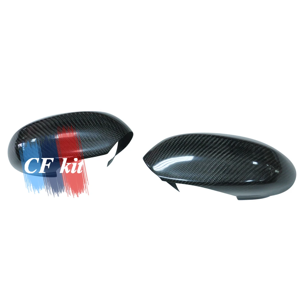 Реальные углеродного волокна крышка зеркала заднего вида наклейки для BMW Z4 E85