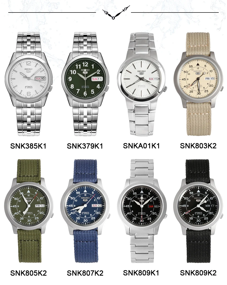 Seiko часы мужские 5 автоматические часы люксовый бренд водонепроницаемые спортивные мужские часы набор мужские часы водонепроницаемые часы relogio masculino