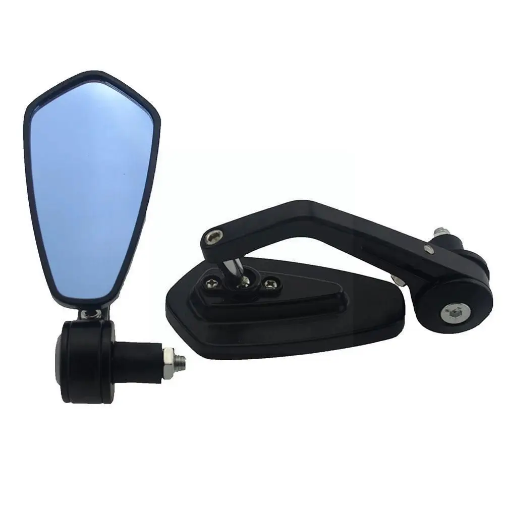 

Motorcycle Bike Cruiser Chopper ATV Aluminum 7/8'' Side 22mm Mirror For BMW Rear Victory View Aprilia End Ducati Bar E9G0