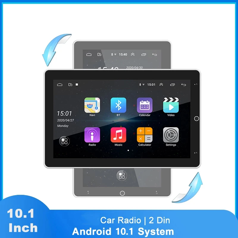 

Автомагнитола 2 din, мультимедийный плеер на Android 11, с экраном 10,1 дюйма
