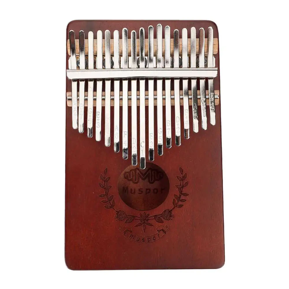 

Мини портативный музыкальный инструмент для детей и взрослых, красное дерево, профессиональное пианино для начинающих с 17 клавишами, игруш...