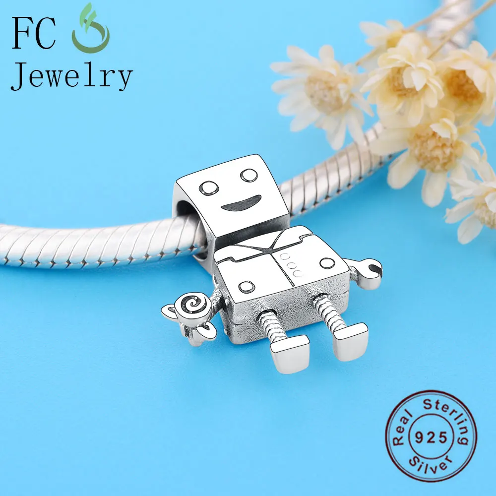 FC Jewelry подходит к оригинальному бренду браслет с подвесками серебро 925 пробы