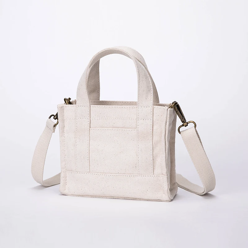 Холщовая сумка мессенджер женская маленькая Сумка в японском и корейском стиле