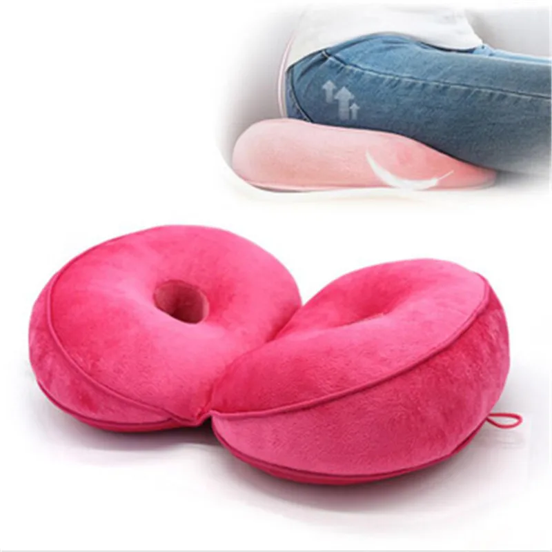 

Multifunctional Dual Comfort Cushion Memory Foam Hip Lift Seat Cushions Car Seat Accessories
