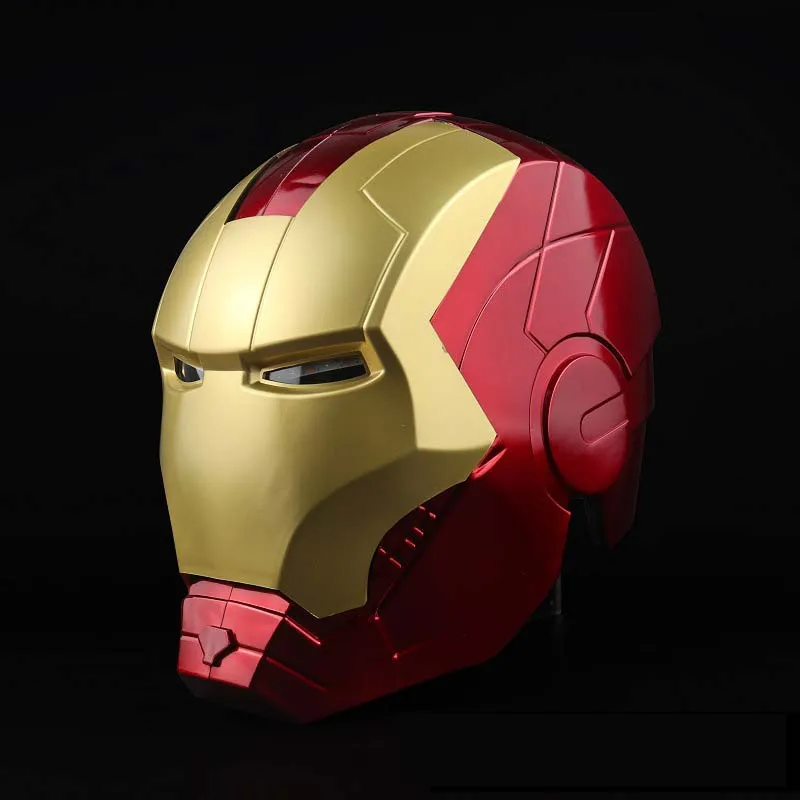 1:1 маска для шлема Iron Man Tony Stark Mark 7 косплей 1/1 светодиодный светильник
