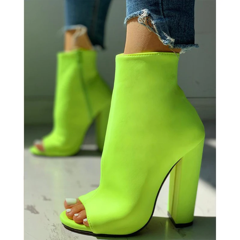 New Nightclub Spring Serpentine Zipper High Heels Women Fashion High Heels 10cm Heels Platform Sandals Party Wedding Shoes