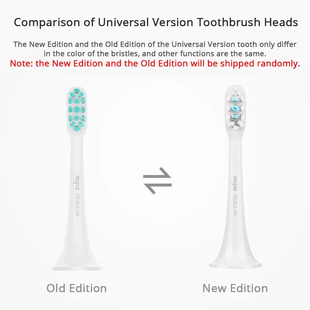 

Ally For Xiaomi Mijia T300 T500 Sonic Electric Toothbrush Heads Ultrasonic 3D Oral Whitening High-density Replacement Heads CE