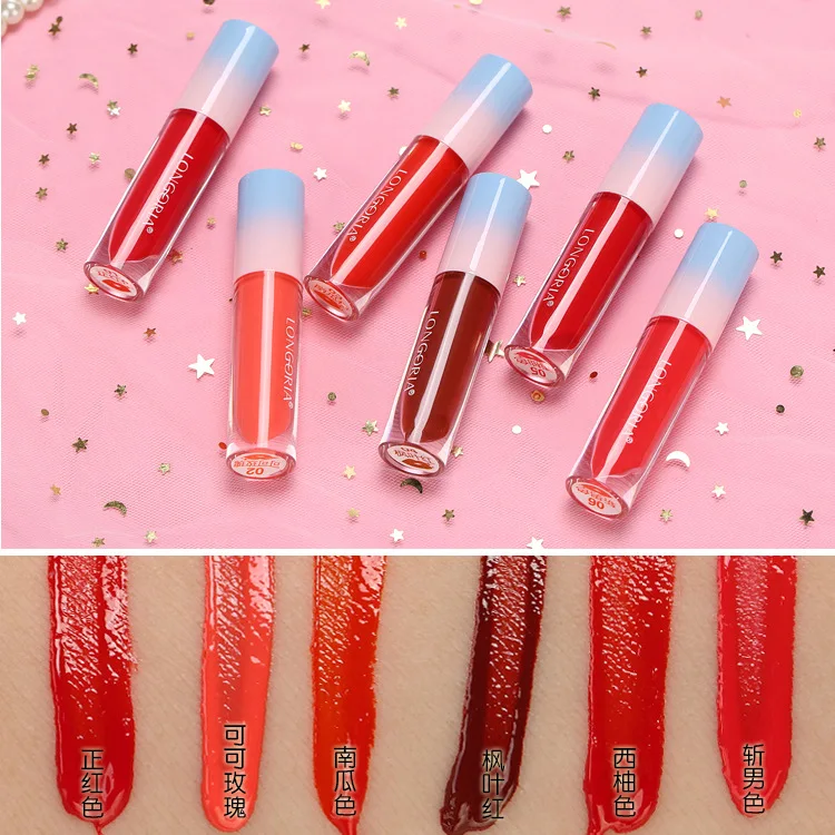 

Water Light Velvet Fog Surface Glaze Moisturizing Does Not Wear Lip Gloss