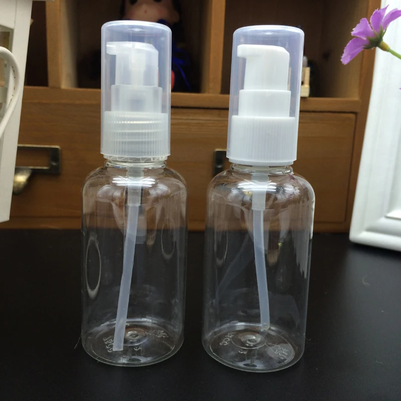 2pcs Liquid Soap Dispenser Pump for Cosmetic Shampoo Lotion Refillable Empty Spray Bottle Travel Points Bottling Products|Бутылки и