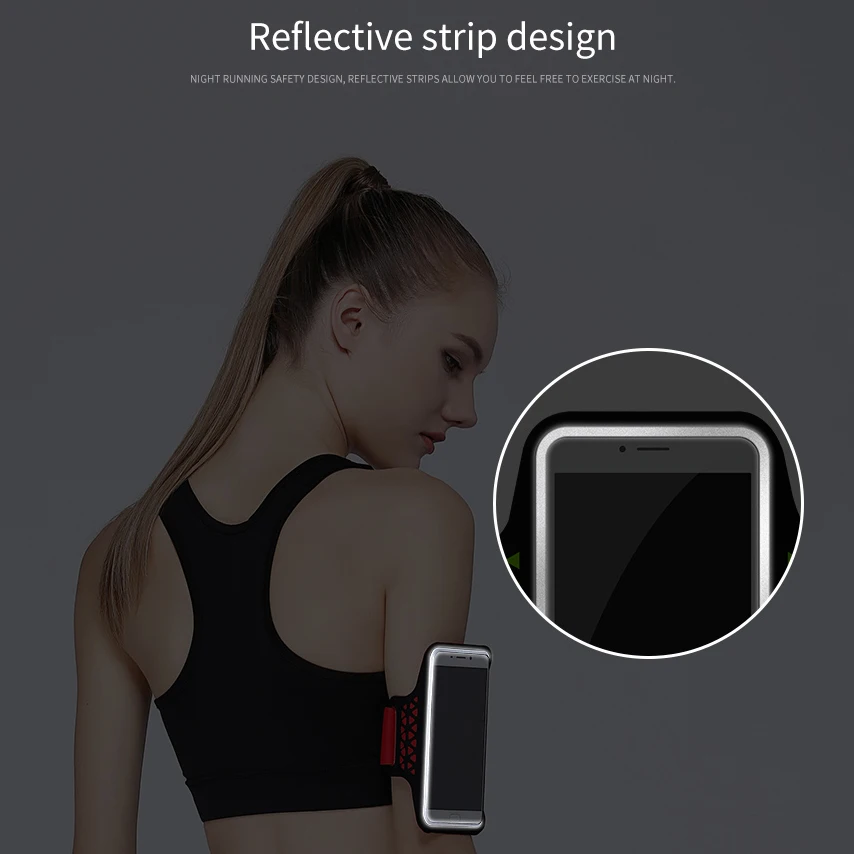 Чехол для телефона Haissky Running Sport iPhone X XS 8 7 6 6s 5 SE 2020|Крепления на руку| |