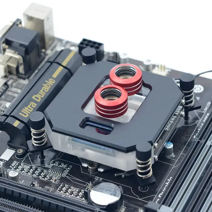 FREEZEMOD ПК водяного охлаждения Процессор воды блок для INTEL 2020 ЖК-дисплей