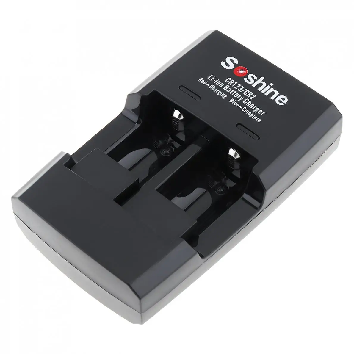 Soshine SC S5 2 слота Li Ion RCR123/RCR2 быстрое зарядное устройство с Светодиодный индикатор