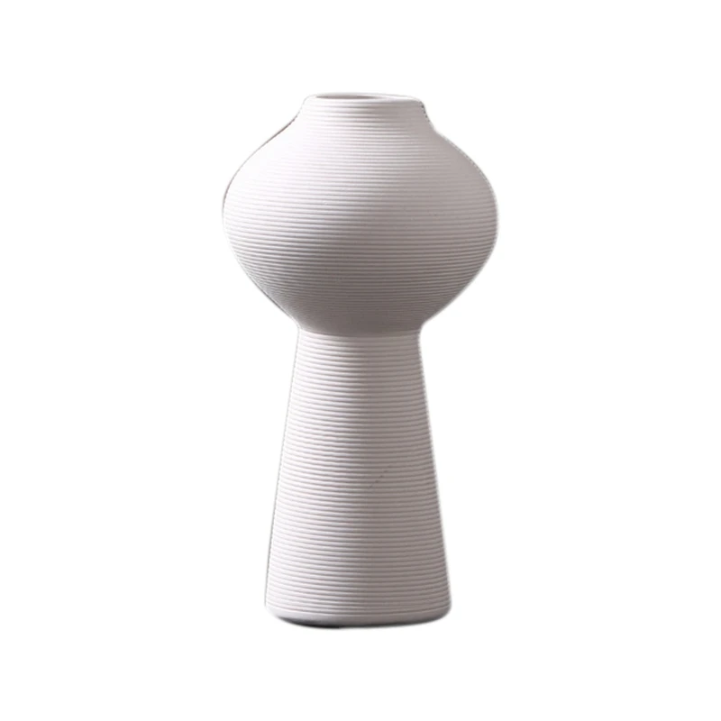 Ваза для украшения интерьера керамическая ваза в скандинавском стиле