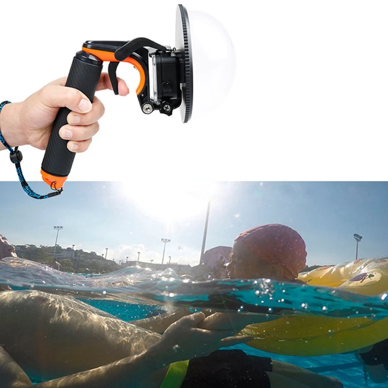 Водонепроницаемый чехол с купольным портом для дайвинга камеры GoPro Hero 5/6 триггер |