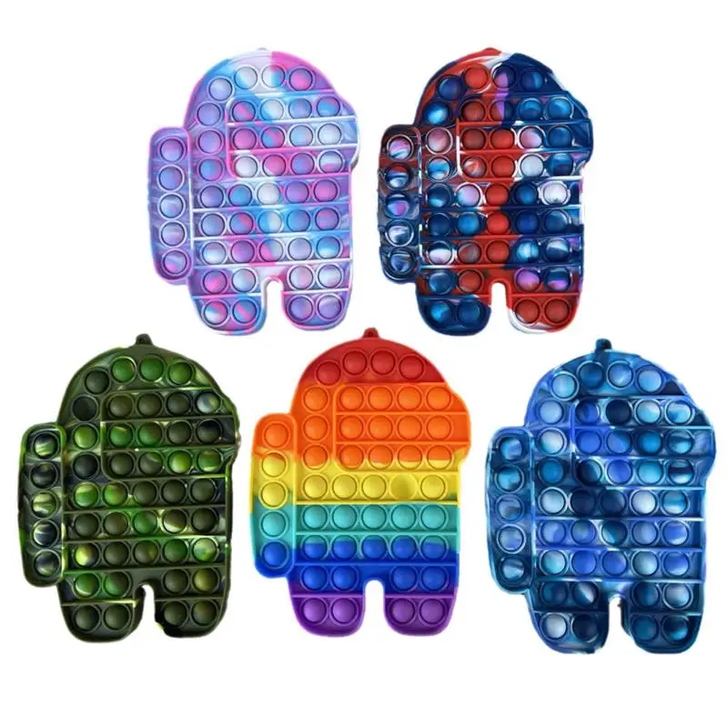 

Push Bubble Sensory Toy Autism Special Needs Stress Reliever Pressing Board Extrusion Bubble Toy for Kids Adults