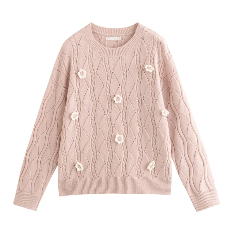 Женский свитер INMAN осенне-зимний Повседневный милый элегантный Свободный