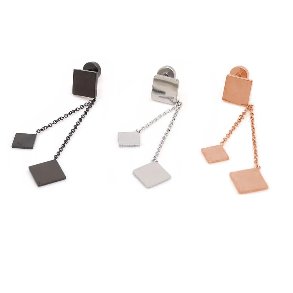 Серьги-подвески женские геометрической формы 16 г 1 пара | Украшения и аксессуары