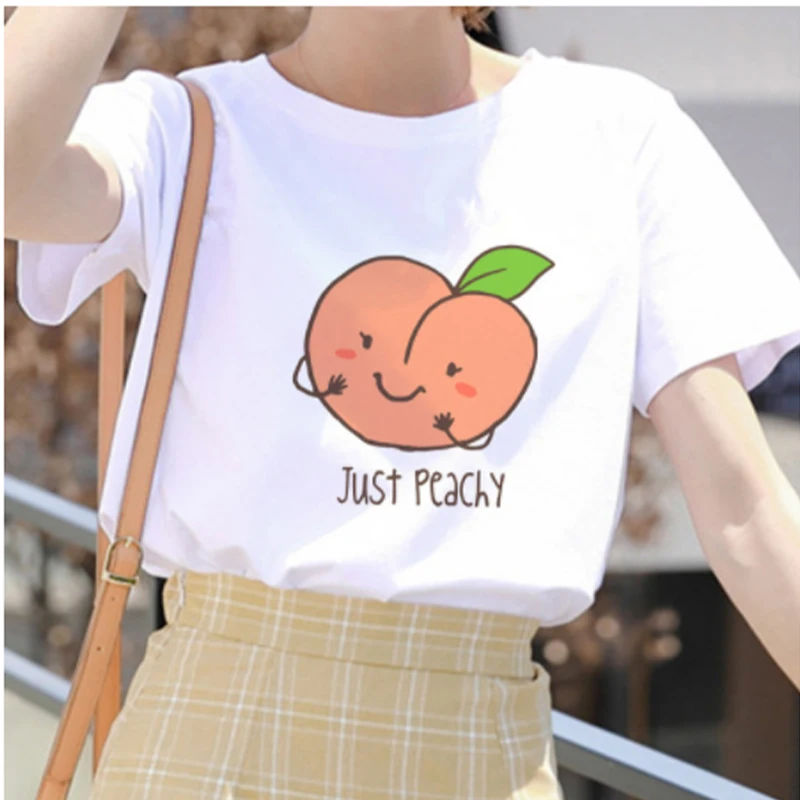 Милая футболка в Корейском стиле с изображением молока мультяшных напитков