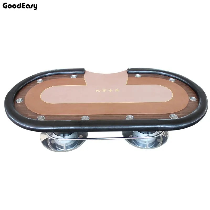 Деревянный стол для казино 280*140 см 6 цветов покерный Техасский квадратный столик