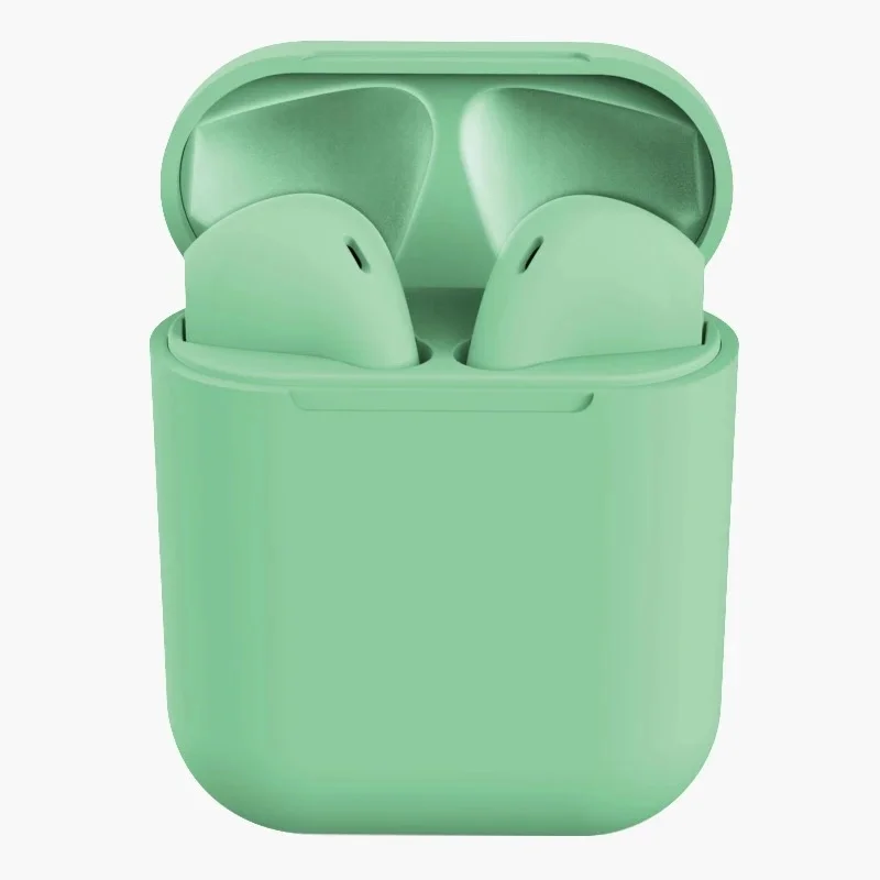 Lanyasir i7s tws беспроводные bluetooth гарнитуры беспроводные наушники Bluetooth 5,0 для xiaomi iPhone наушники i7s tws - Цвет: ip12 green