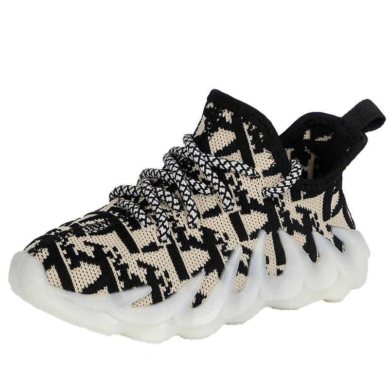 

CAPSELLA KIDS Fashion Sneakers 1-12 Years Children Running Shoes for Girls Boys Outdoor Breathable Casual Shoes Sneakers 21-37