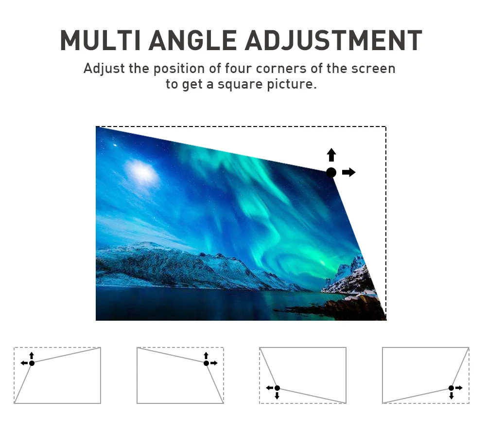 Мультимедийный проектор Vivicine P09 Android 9 0 поддержка 4K Wi-Fi Miracast Airplay с аккумулятором |
