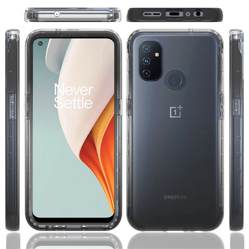 

Shockproof Case For Oneplus Nord N100 Transarent Case One Plus Nord N100 N 100 Back Cover for OnePlus Nord N100 Funda Coques