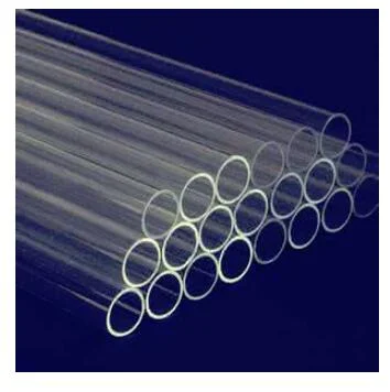 Кварцевая трубка|Фланцы| |