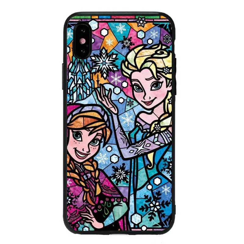 Роскошный резиновый чехол для iPhone 8 7 6 6S Plus X XR XS Max 5 5S SE с изображением сказочной