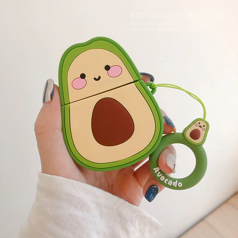 Strawberry Fruit Case For Apple Airpods Wireless Bluetooth Earphone Silicone Headphone Cases 2 Protective Cover | Электроника