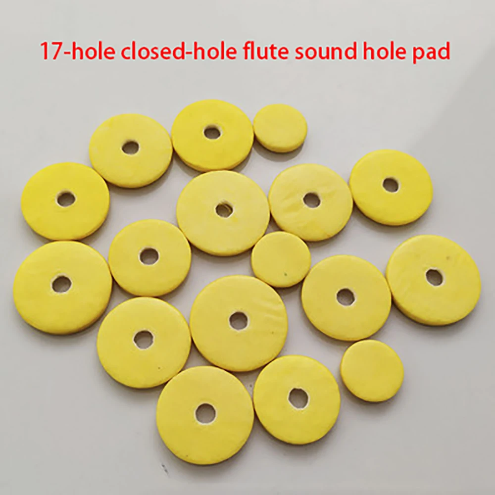 17 hole открытый Флейта с отверстиями звук отверстие pad корпус музыкальный