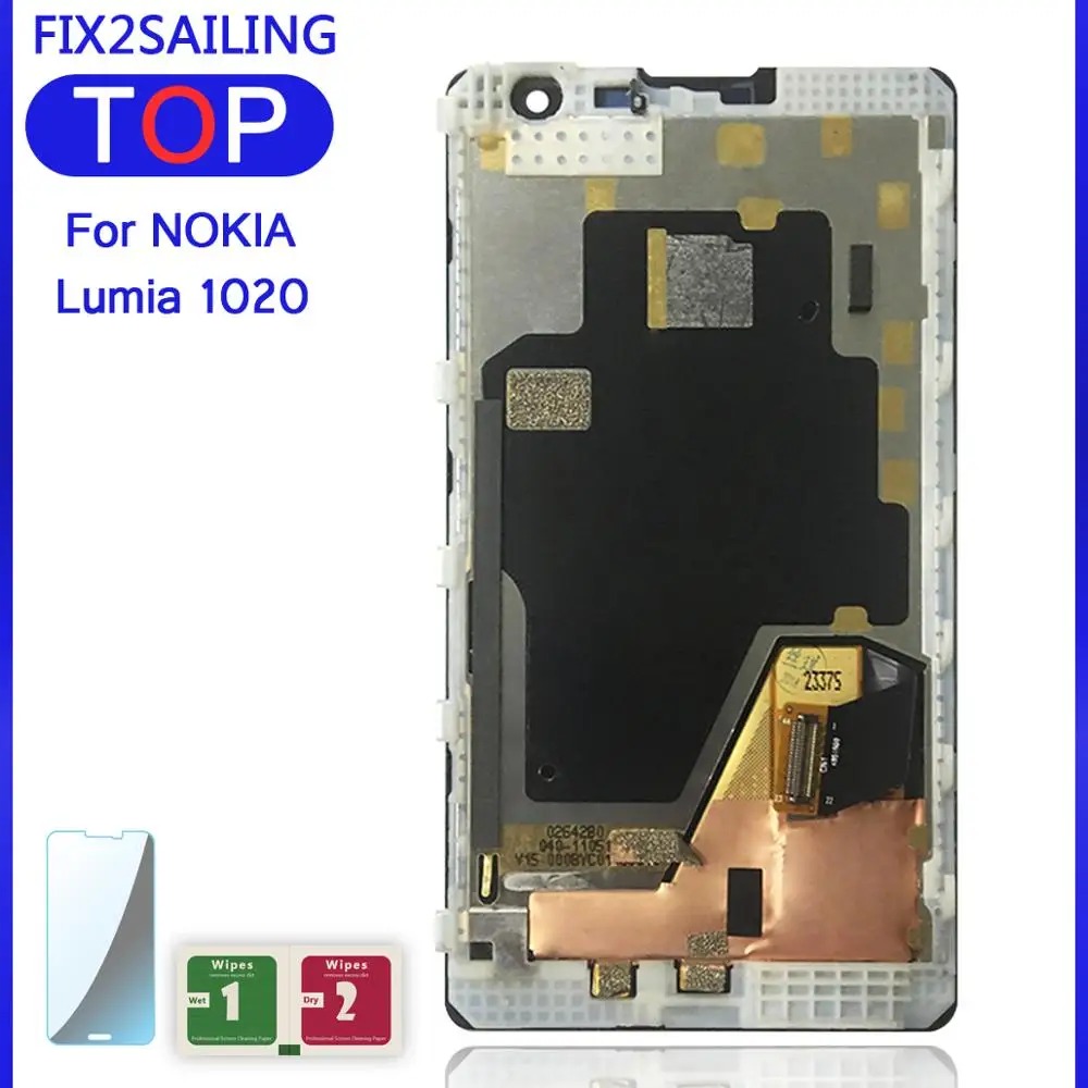 LCD 1020 для Nokia Lumia ЖК дисплей с кодирующий преобразователь сенсорного экрана в