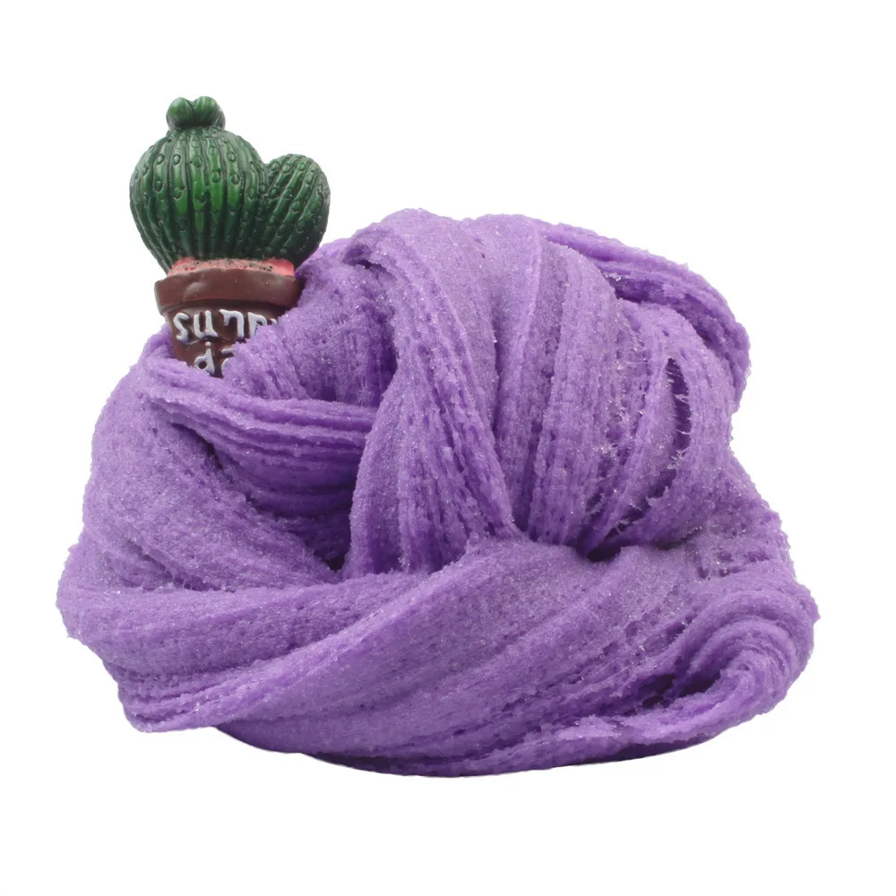 Пушистые слизи игрушки конфеты цвет для взрослых снятие стресса игрушка