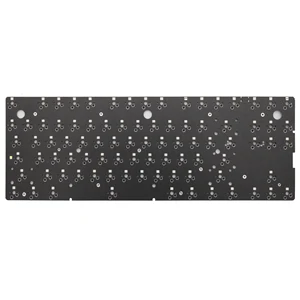 bm80 bm80rgb 80 rgb hot swappable custom mechanical keyboard pcb programmed full rgb switch underglow type c qmk via firmware free global shipping