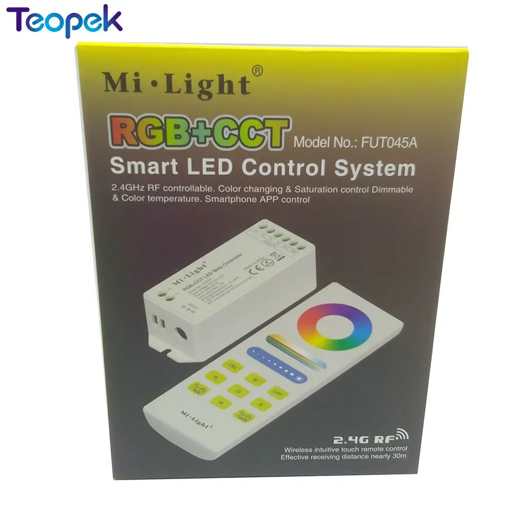 MiBoxer FUT045 RGB + CCT светодиодный контроллер AUTO-SYNC функция времени FUT088 полный сенсорный