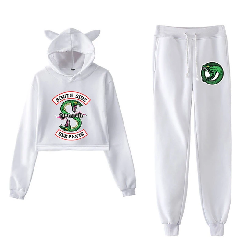 Женский костюм с капюшоном и брюками для косплея Саут сайд ривердейл|Женские