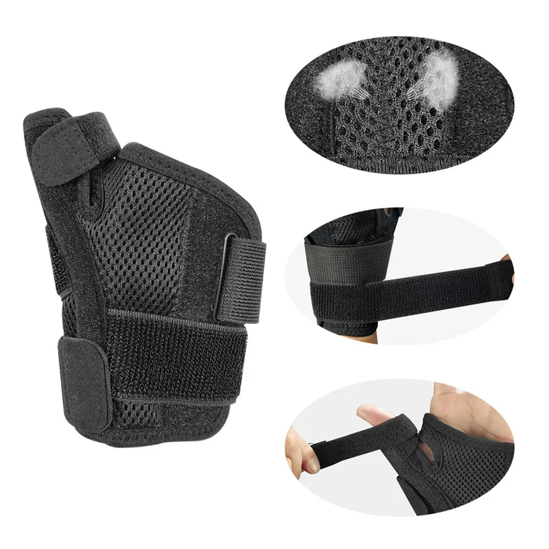 

Recovery Thumb Brace Ambidextrous Splint For Arthritis Tendonitis Fracture Strain Fits Both Hands Wrist Thumb Stabilizer Immobil