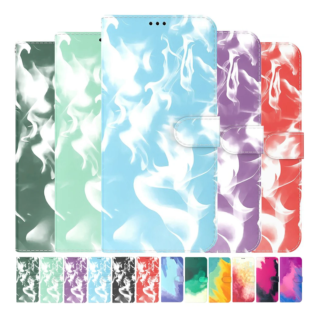 

Colorful Magnetic Wallet Card Holder Case For Google Pixel 5 5A 5 XL 4A 5G Book Cover For iPhone 12 mini 11 Pro Max XR XS Max