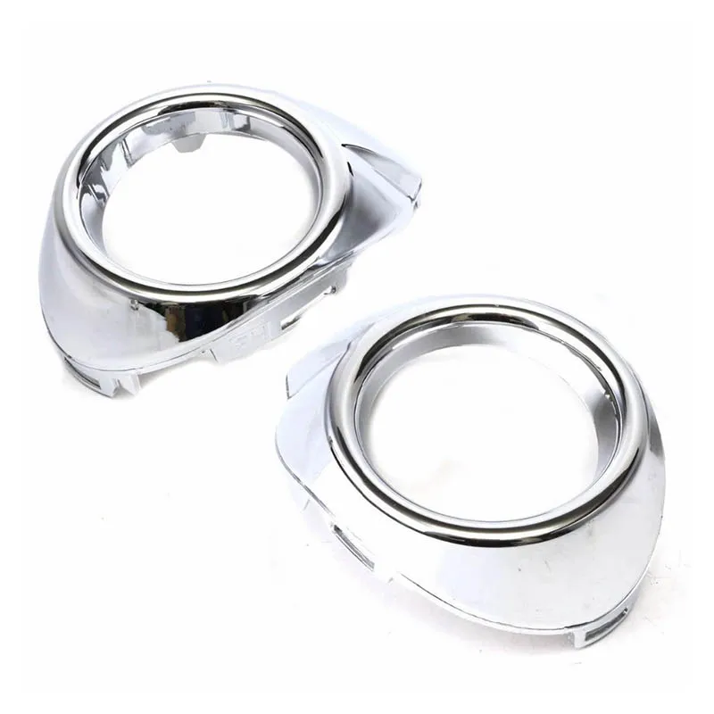 

2PCS Chrome Car Front Fog Light Cover For Focus 2012 2013 2014 Focus 3 Driving Light Frame Decoration