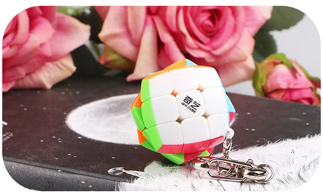 QiYi Mini Bread 3x3x3 Матовый кубический брелок без клея 30 мм|Головоломки| |