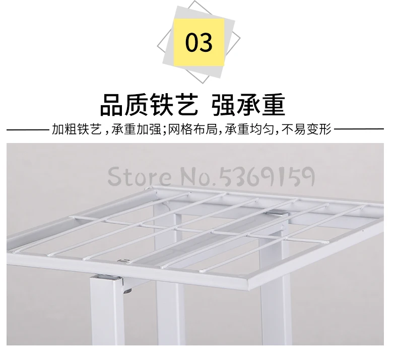 Flower Shelf Nordic Indoor Home Balcony Decoration Rack Wrought Iron Living Room Simple Flower Pot Multi-layer Rack