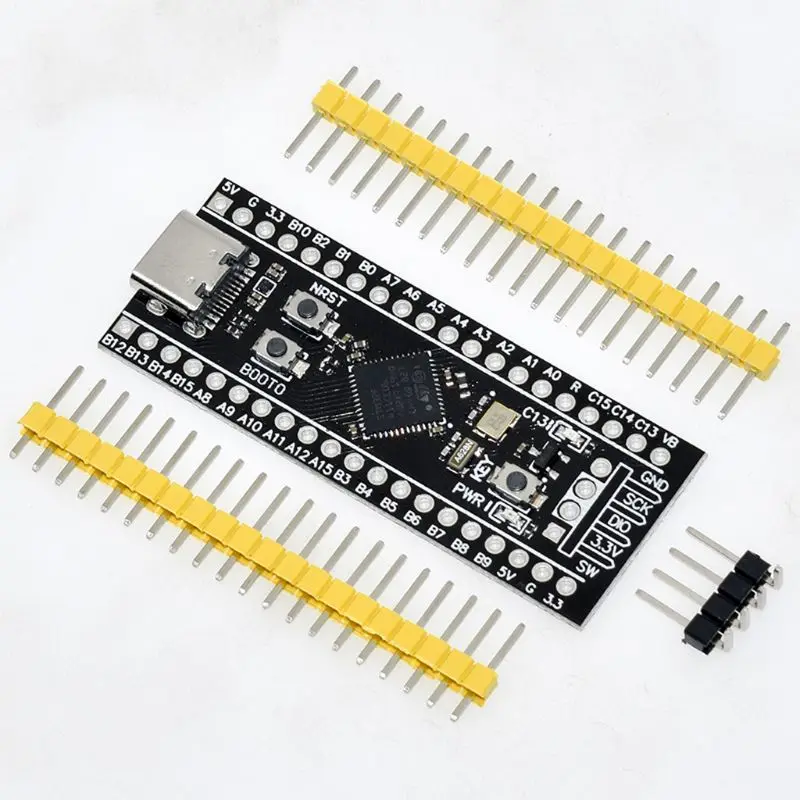 New STM32F401 411 Development Board STM32F401CCU6 32F4 Core Minimum System Plate Learning Module DIY | Электроника