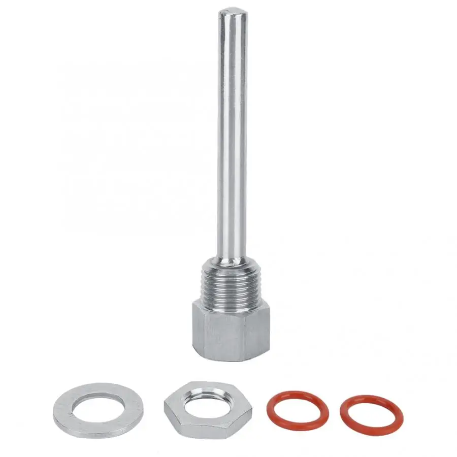 4 дюймовый комплект Thermowell из нержавеющей стали 1/2 дюйма аксессуары для домашнего