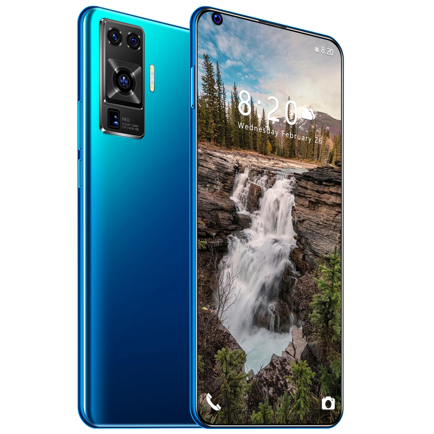 

2020 New Global Version Smartphone 7.2Inch X50 Pro Deca Core 8G 256GDual SIM Mobile Phone 5G 6800mAh Supercharge Deca Core