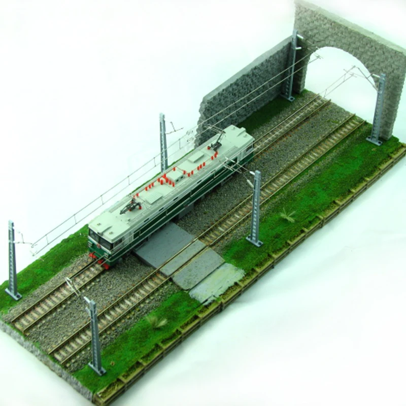 Выставочный шкаф в стиле Хо платформа для демонстрации места поезда игрушечный