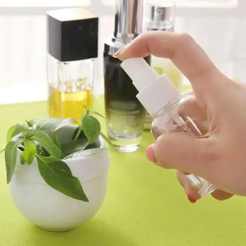 1 шт 50 мл цвет случайный пластиковый прозрачный маленький пустой флакон