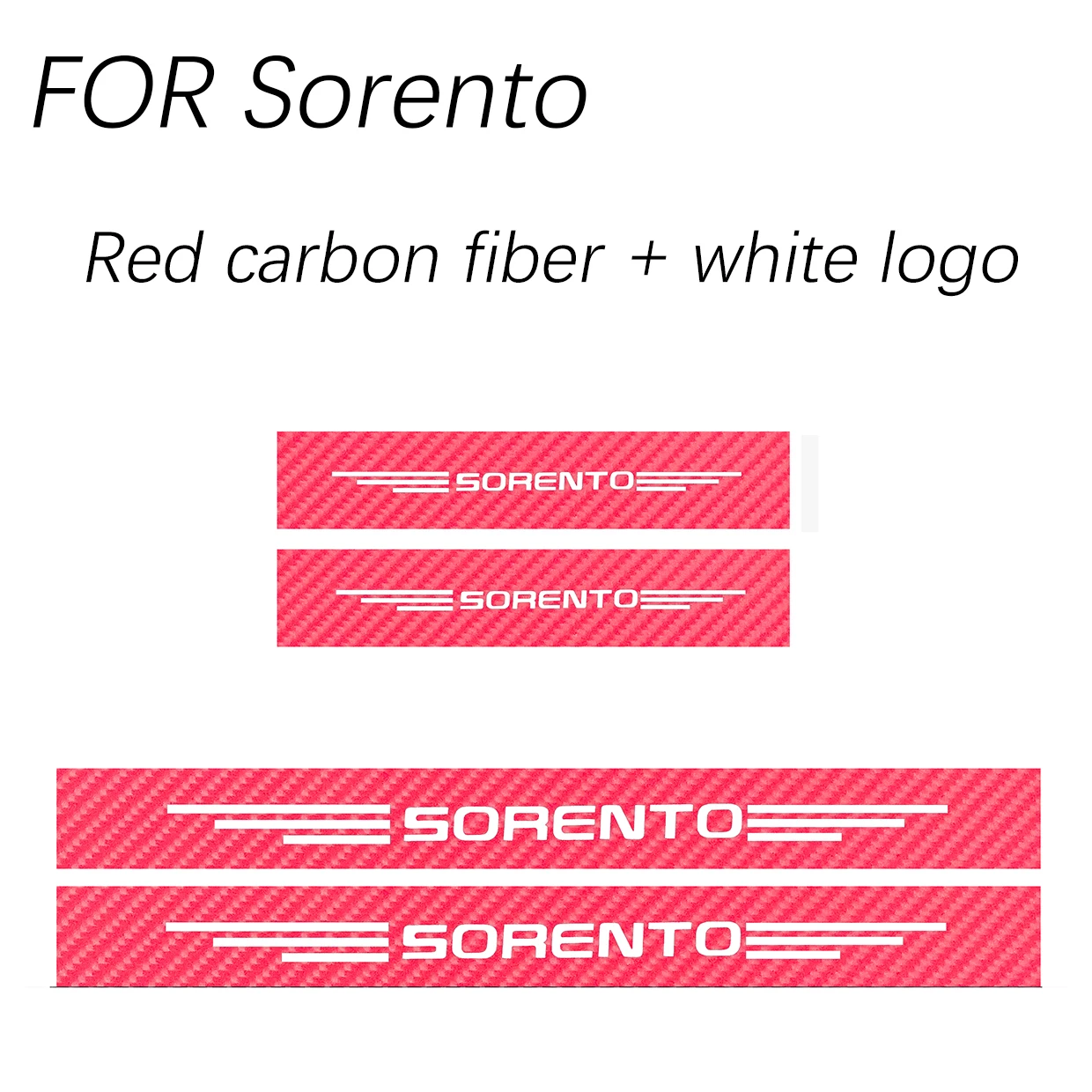 4 шт. углеродного волокна двери автомобиля Наклейка для порога Kia Sportage 3 QL K2 ОПТИМА