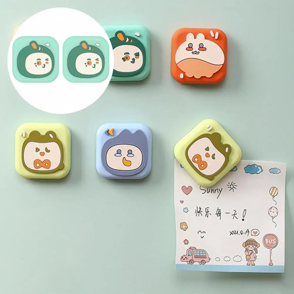 

Durable Soft Anti-collision Powerful Functions Message Board Magnets Message Board Magnets Refrigerator Magnets 2Pcs